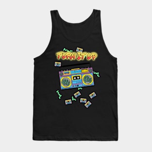 80s Boombox Tank Top